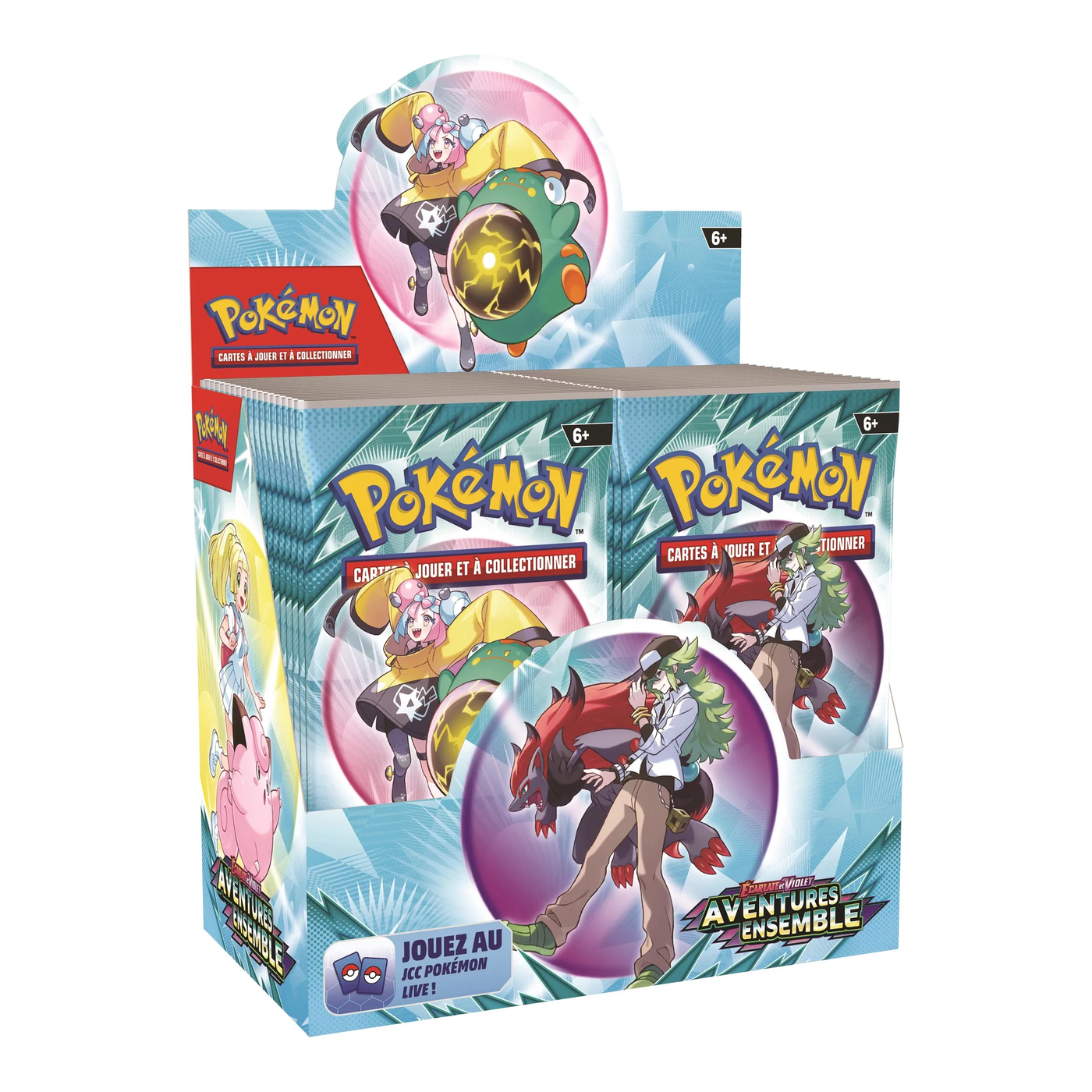 Display Aventures Ensemble Pokémon TCG scellé