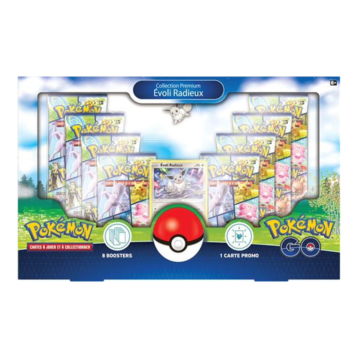 Coffret Évoli Radieux Pokémon GO